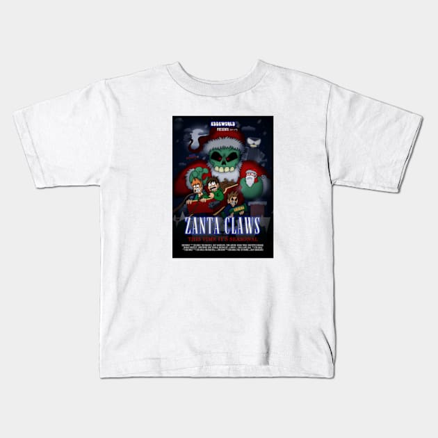 eddsworld zanta claws Kids T-Shirt by Tracy Daum